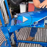 Wright Chair for aircraft access for handicapped persons